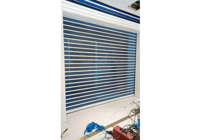 濟南北園五金市場卷簾門安裝案例